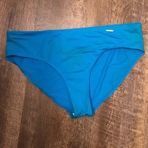 NWOT Pretty blue bikini bottom